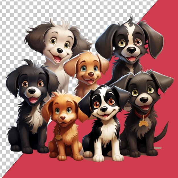 PSD png delight for dog day