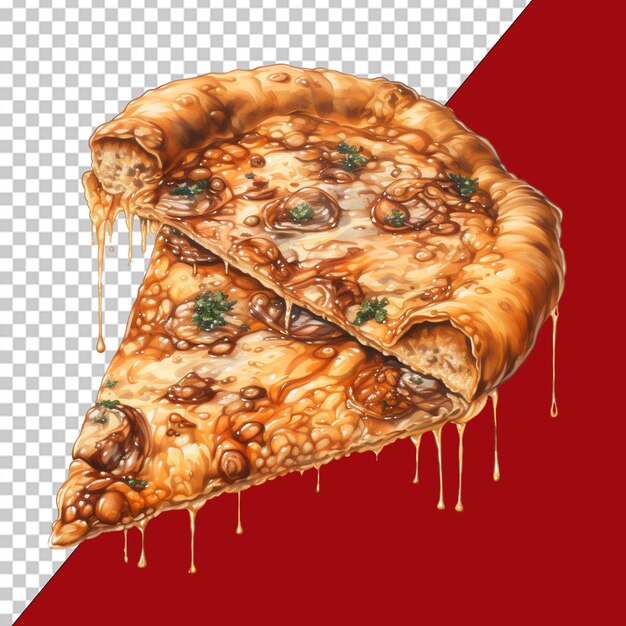 PSD png delights to celebrate pizza day