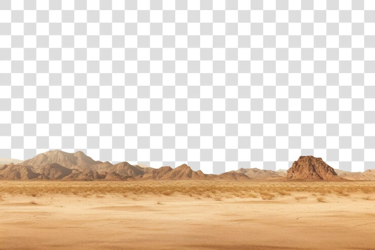 PSD png desert hills landscape outdoors nature