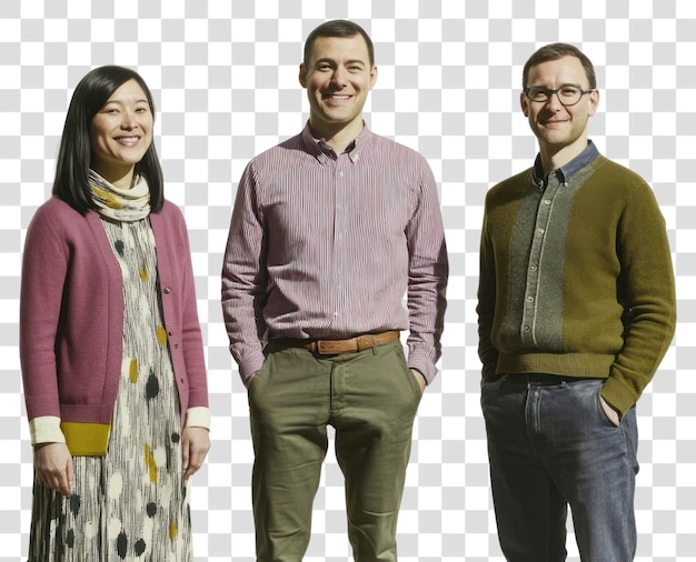 PNG Een groep internationale ondernemers, professionals en accessoires voor mannen