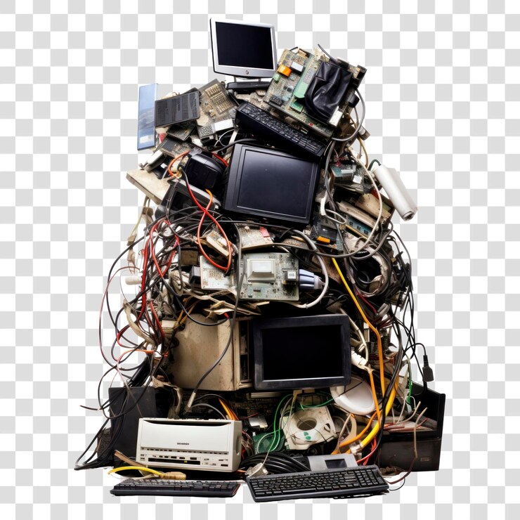PSD png electronics recycling computer electronic device