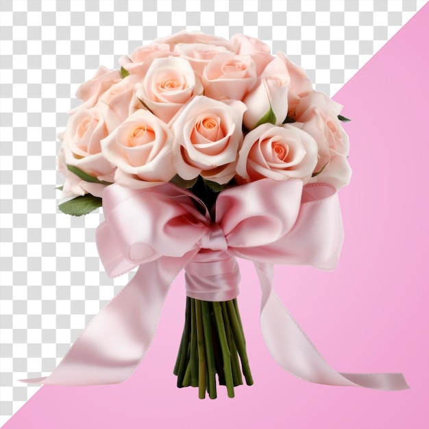 PNG 麗なピンクのバラの花束