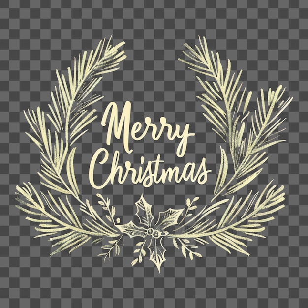PNG Festive holiday greeting card illustration
