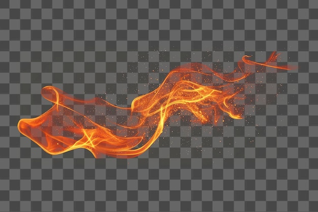 png fire line shape background flame light
