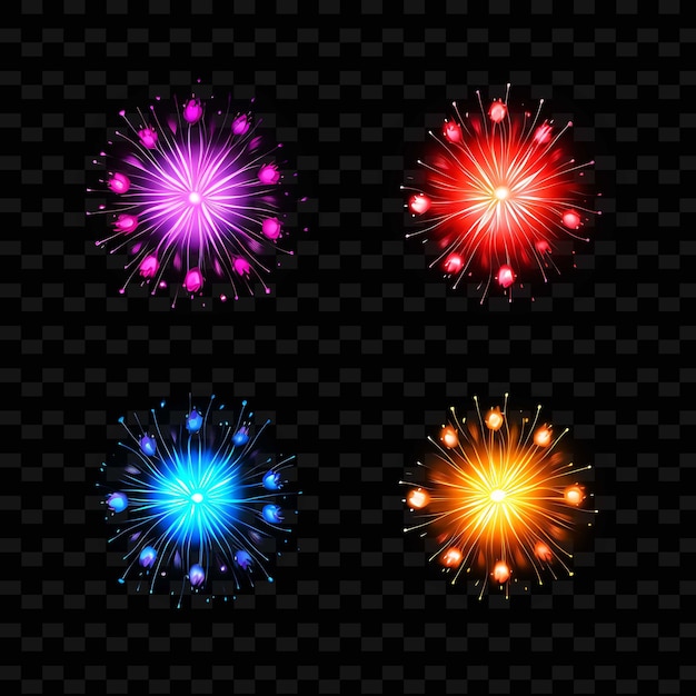 Png fireworks icon emoji с праздничным ослепительным и праздничным e neon lines y2k shape eye catching