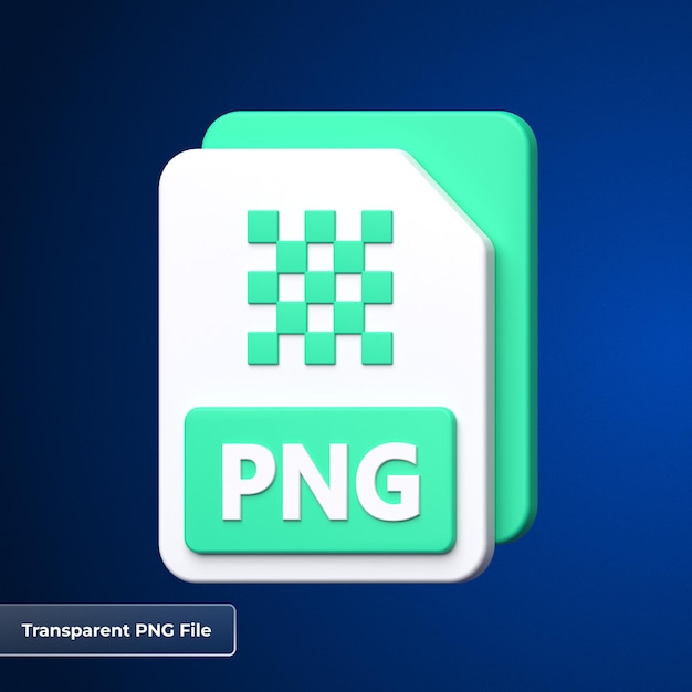 PSD png format file 3d icon