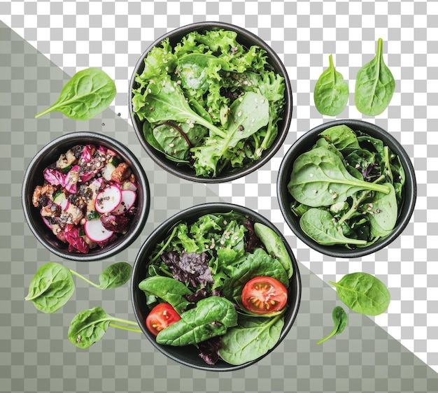 PNG Fresh Vegetable Salad Bowls