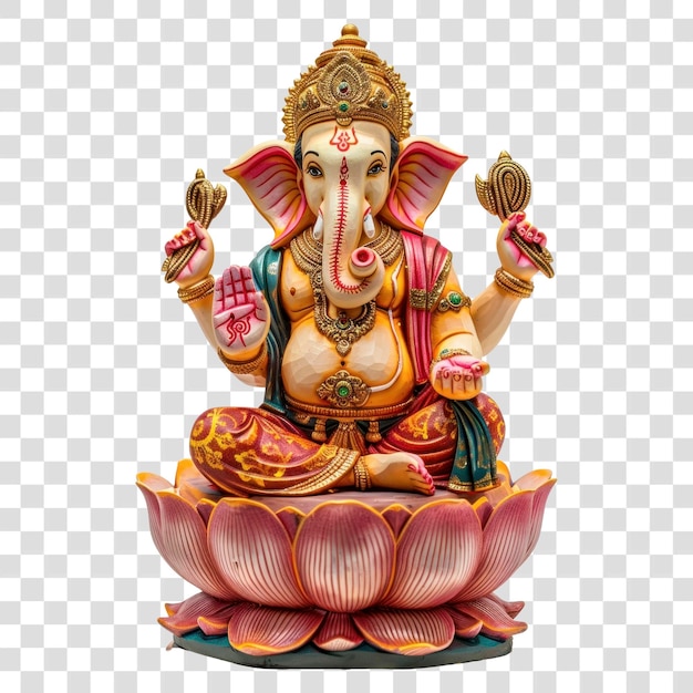 PNG Ganesha Ganesha standbeeld lotus