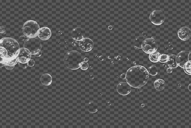 PNG-geïsoleerde bubbele overlay-effect