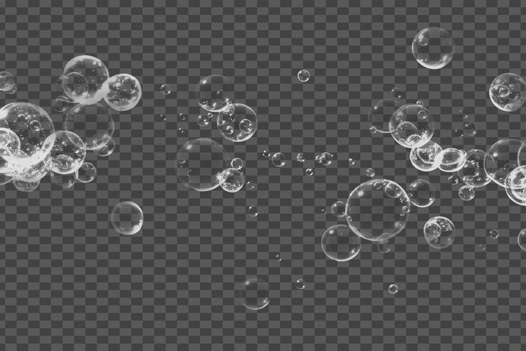 PSD png-geïsoleerde bubbele overlay-effect