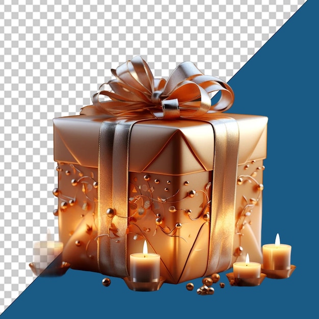 PSD png geschenk illustratie