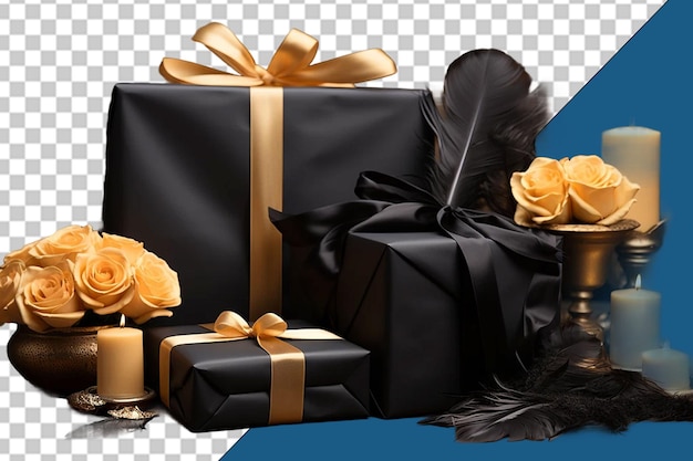 PSD png gift illustration