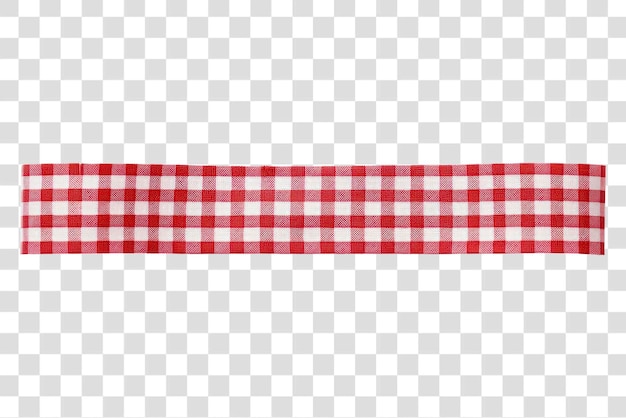 PNG Gingham patroon lijmstrook rode witte achtergrond accessoires