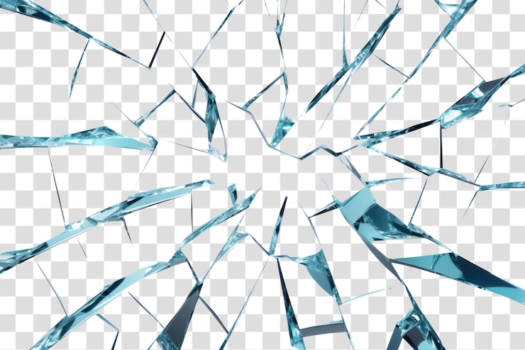 PSD png glass backgrounds shattered glass destruction image by