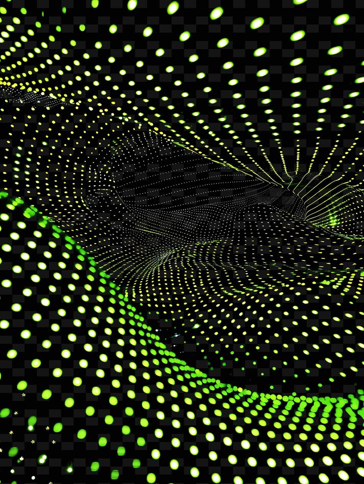 PSD png holographic tape decal with 3d cubes and fractal patterns i creative neon y2k shape decorativen