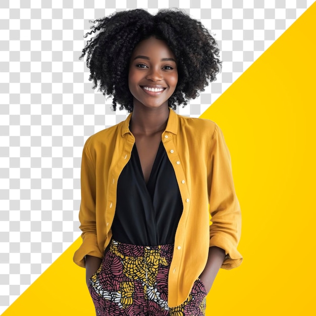 PNG Jonge vrouw haar fotografie achtergrond