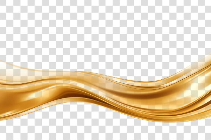 PSD png liquid gold backgrounds line white background