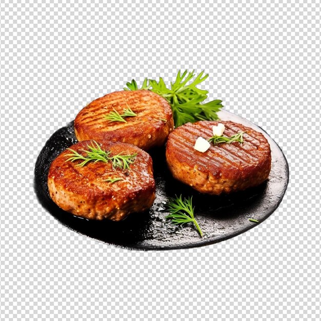 PSD patties di carne png