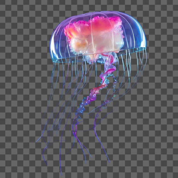 PNG Meduza zwierzęca bezkręgowca zooplankton