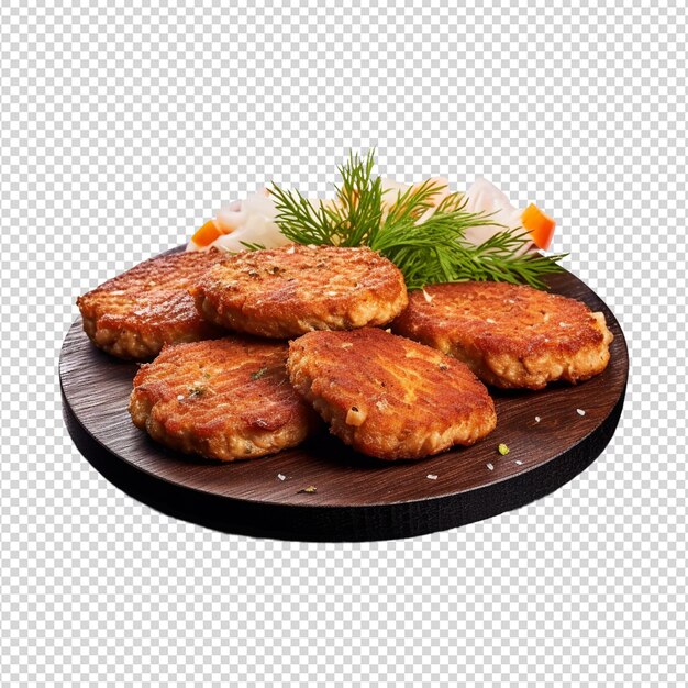 PSD png mięso patties