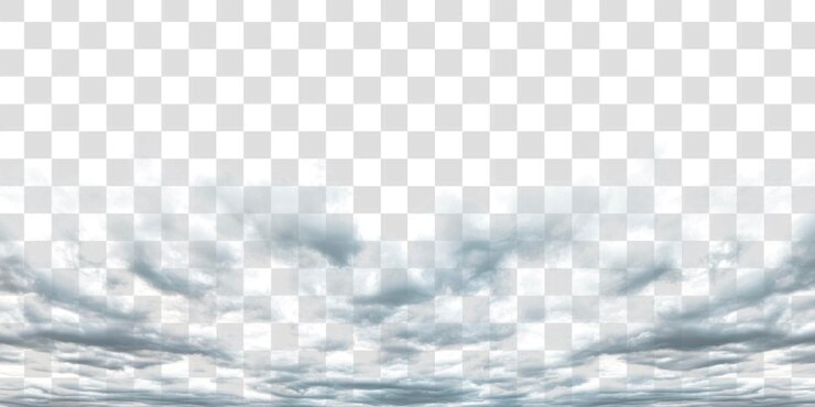 PSD png morning dawn sky nature clouds horizon