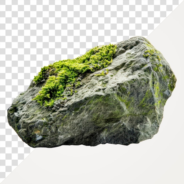 PNG Mossy rock plant algae