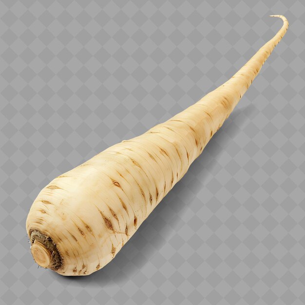 PSD png parsnip root vegetable koniczny kształt charakteryzujący się wyizolowanymi świeżymi warzywami