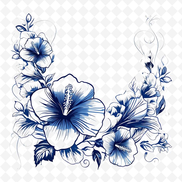 Png Premium Aquarel Flower Stamps Artistic Designs For Creative Projects Clipart And Tattoo