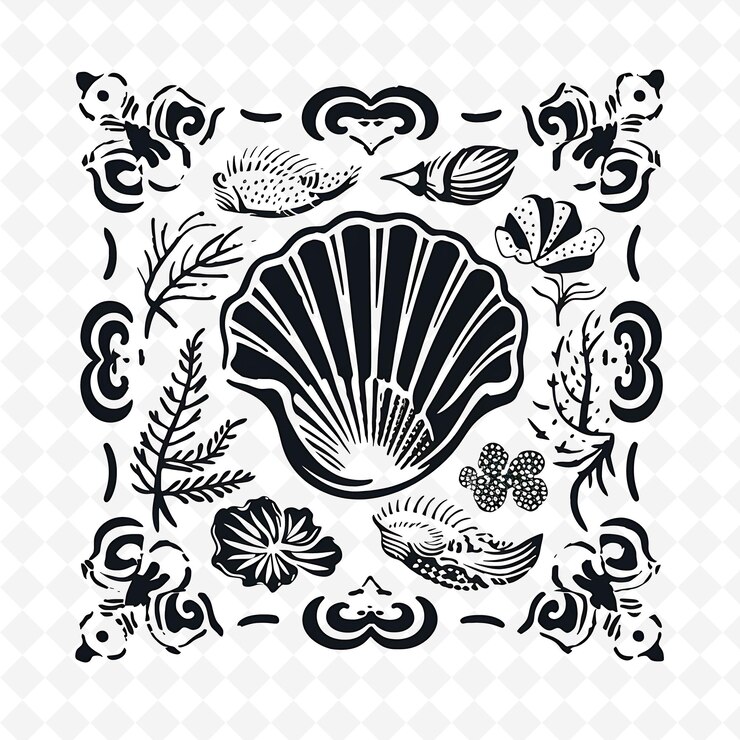 PSD png premium watercolor flower stamps artistic designs for creative projects clipart and tattoo