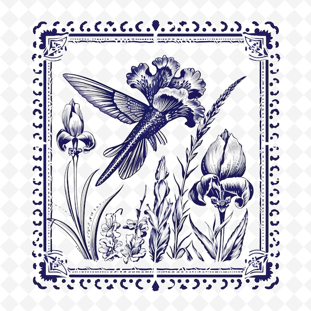 Png premium watercolor flower stamps artistic designs for creative projects clipart and tattoo