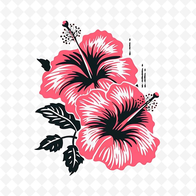 Png premium watercolor flower stamps artistic designs for creative projects clipart and tattoo