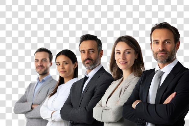 PNG professionele groep van mensen uit verschillende gebieden professionele persoon professionele groep