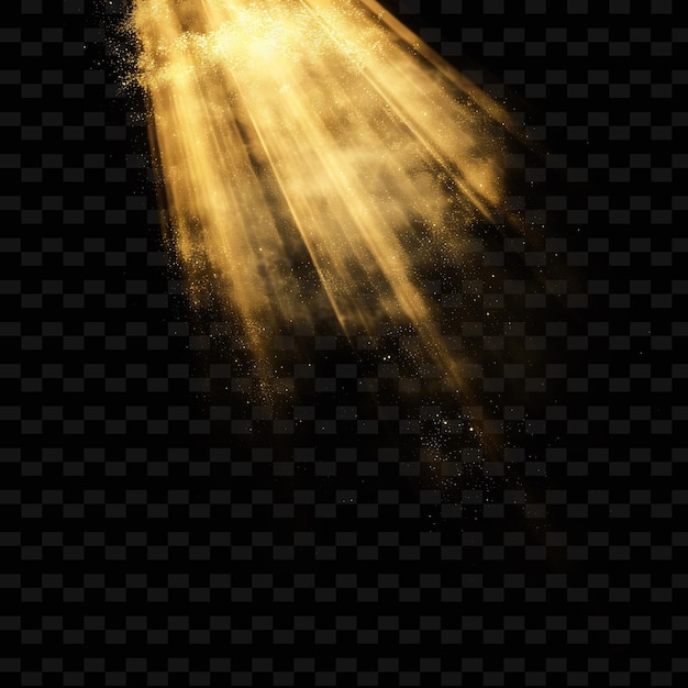 Png rembrandt light rays with soft light and gold artistic color neon transparent y2k collections
