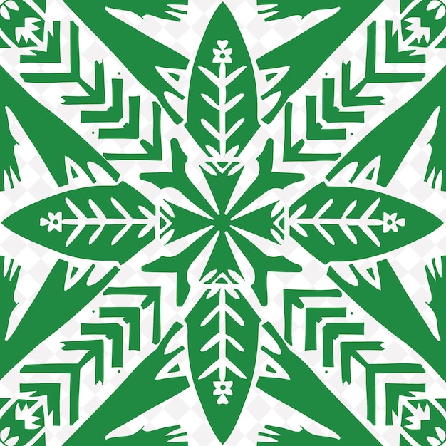 PSD png simple minimalist geometric pattern in the style of papua ne creative outline art collections