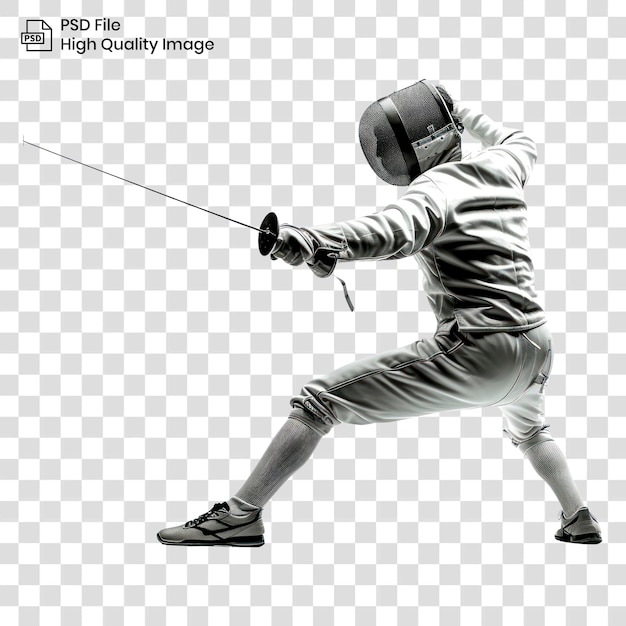 PNG sport szermierki sporty białe tło