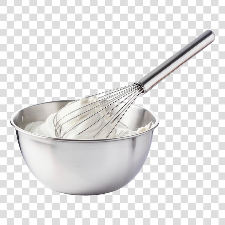 PSD png stainless steel balloon bowl mixing food ai generated image by rawpixel