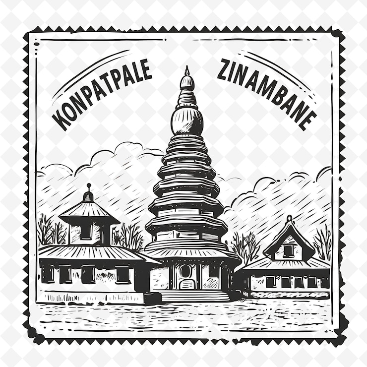 PSD png stamp captivating city stamps that chronicle global grandeur