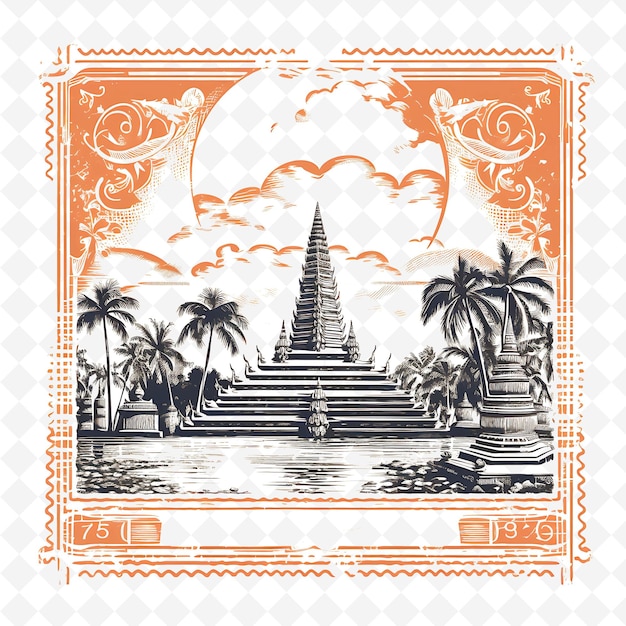 PSD png stamp designs captivating city stamps that chronicle global grandeur