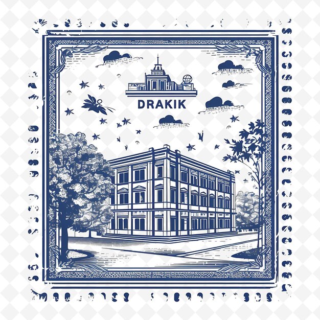 PSD png stamp designs captivating city stamps that chronicle global grandeur