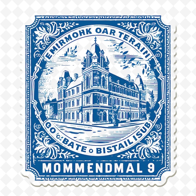 PSD png stamp designs captivating city stamps that chronicle global grandeur