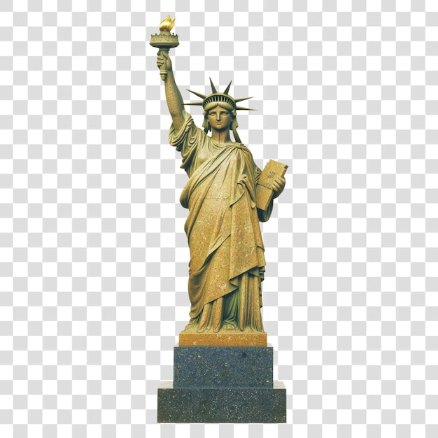 PNG Statue of Liberty monumentale verhelderende sculptuur