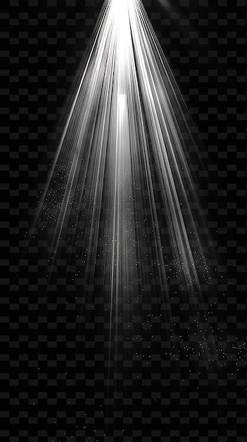 PSD png streaking light rays z jasnym światłem i białym czystym kolorem neon przezroczyste kolekcje y2k