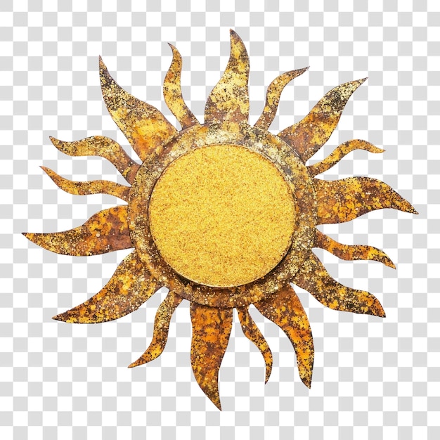 PNG Sun shape collage vintage ilustracje akcesoria