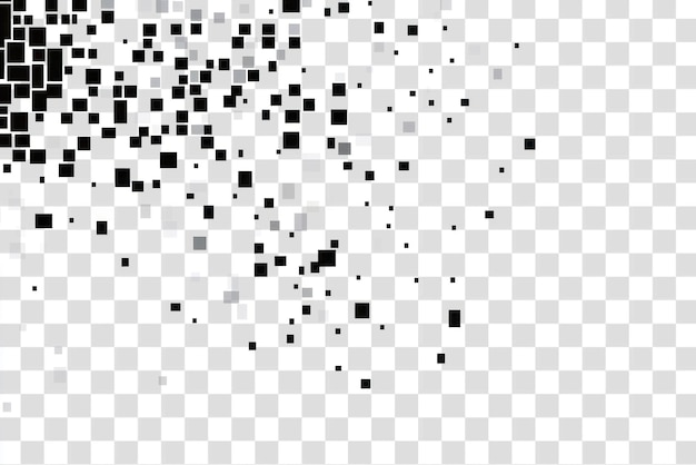 PNG Svart fyrkantig pixelbakgrund abstrakt vit illustration