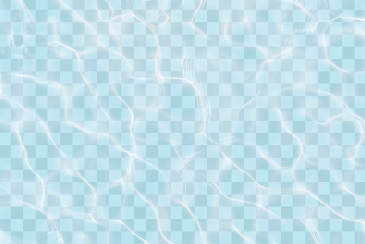 PSD png swimming pool texture background water ripples surface