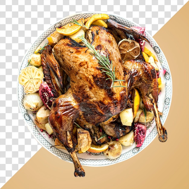 png thanksgiving roasted turkey transparent background