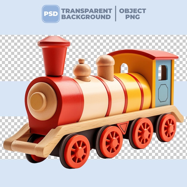 PSD png gioco di treno sfondo trasparente psd