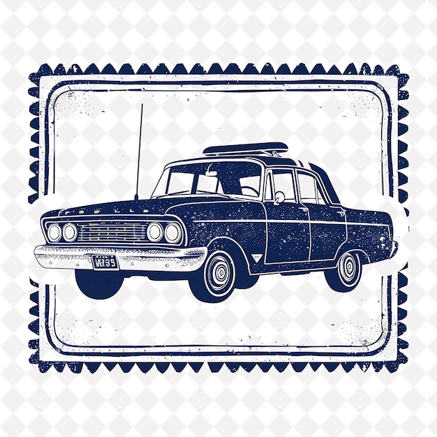 PSD png vehicle stamp collection clean background and vector designs for tshirts clipart svg psd