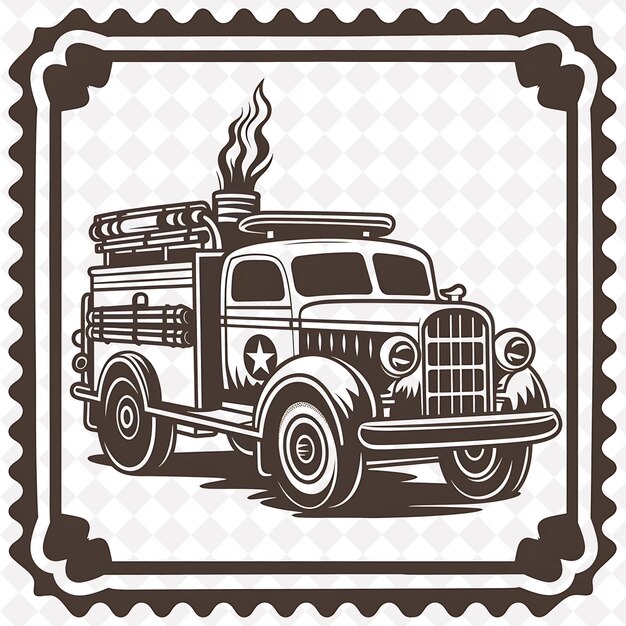 PSD png vehicle stamp collection clean background and vector designs for tshirts clipart svg psd