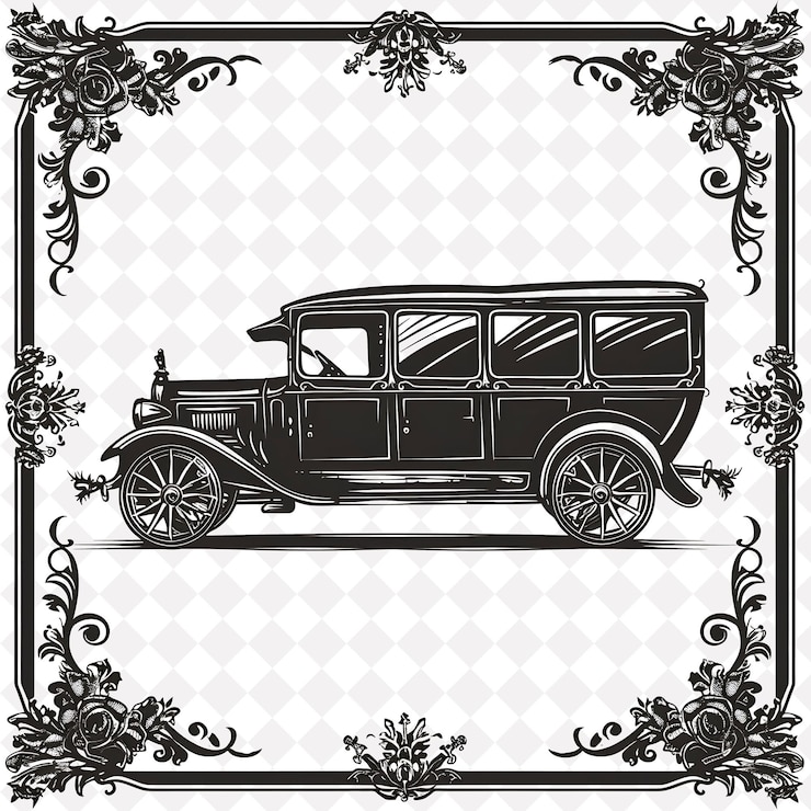 PSD png vehicle stamp collection schone achtergrond en vectorontwerpen voor t-shirts clipart svg psd